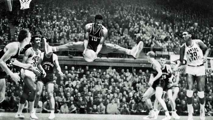 Robertson led the country in scoring in each of his three seasons with the Bearcats.